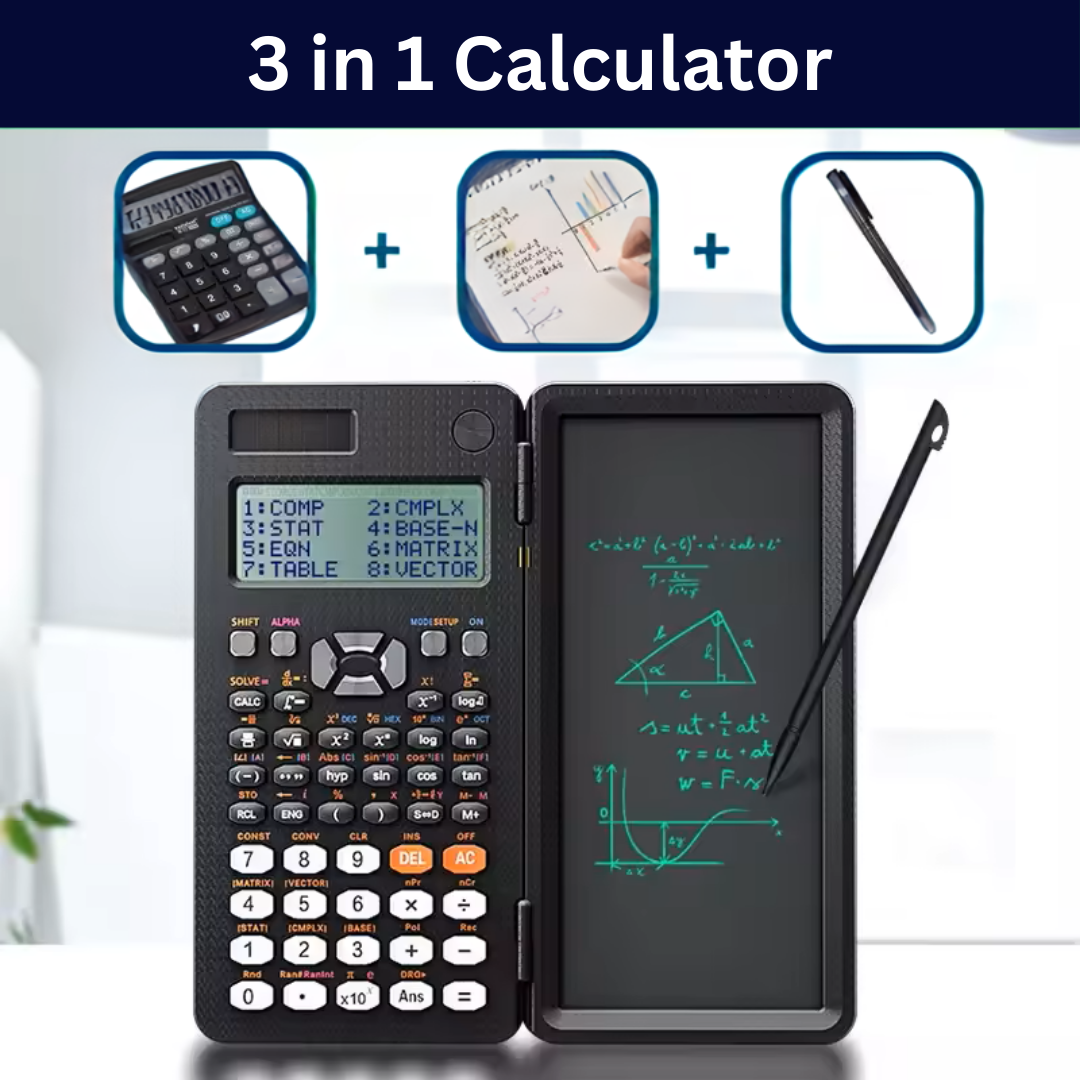 🙌Calculations Made Easier ✍️Effortless Notetaking 📈Higher Performance ♻️Eco Friendly