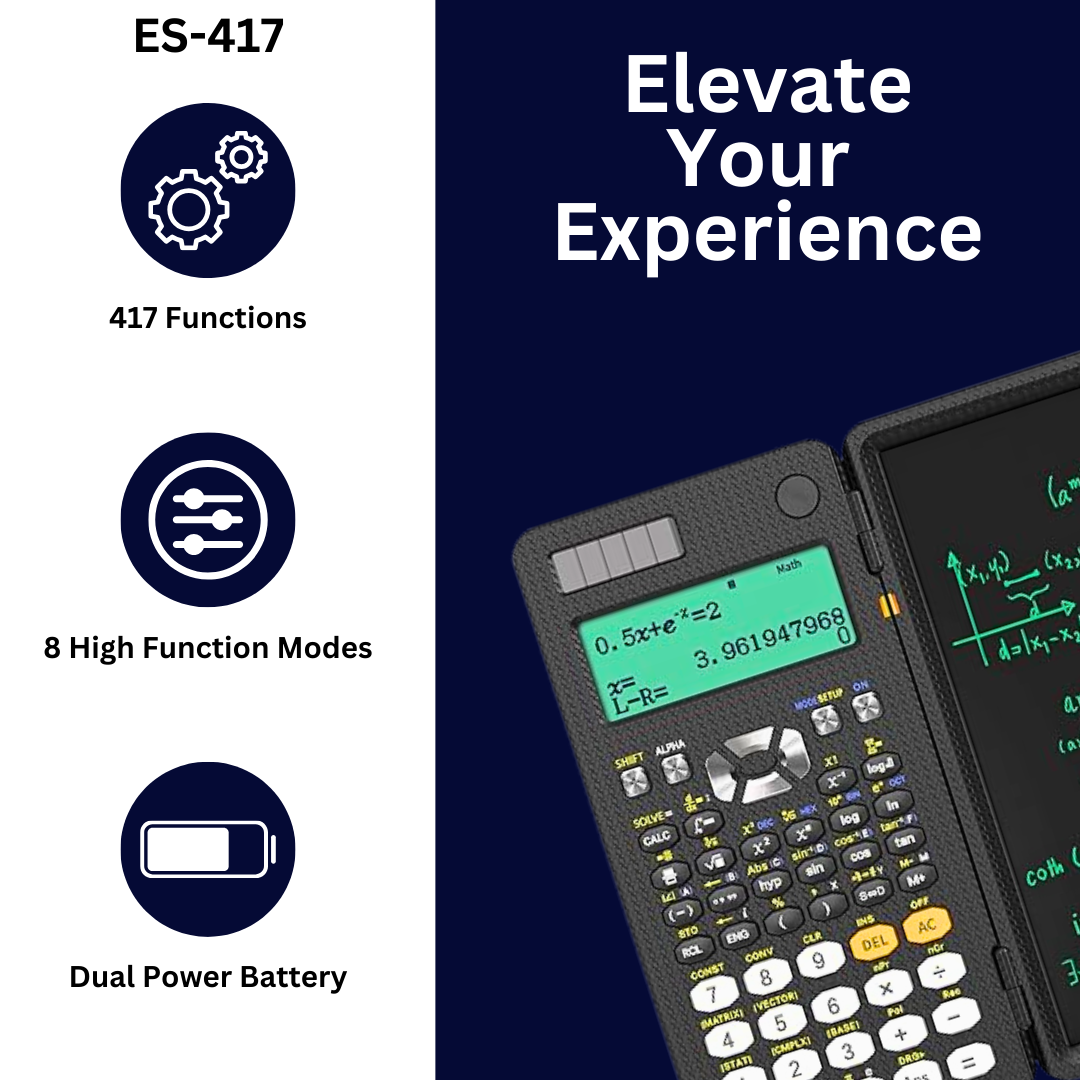 🙌Calculations Made Easier ✍️Effortless Notetaking 📈Higher Performance ♻️Eco Friendly